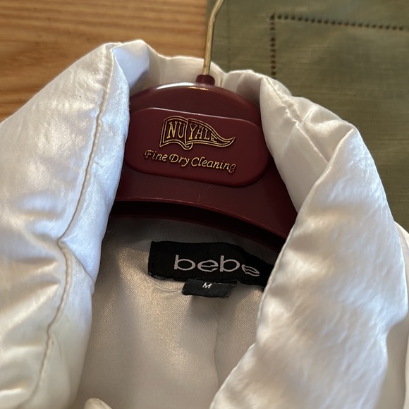 White Bebe Puffer Coat - Picture 6 of 12